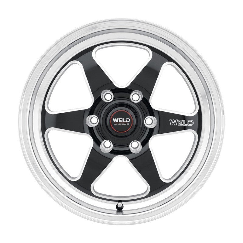 Weld S15600089P38 - WELS15600089P38 - Weld S156 20x10 Ventura 6 Drag 6x135 ET38 BS7.00 Gloss BLK MIL DIA 87.1 - Shipped in Europe - Tuningsupply.com