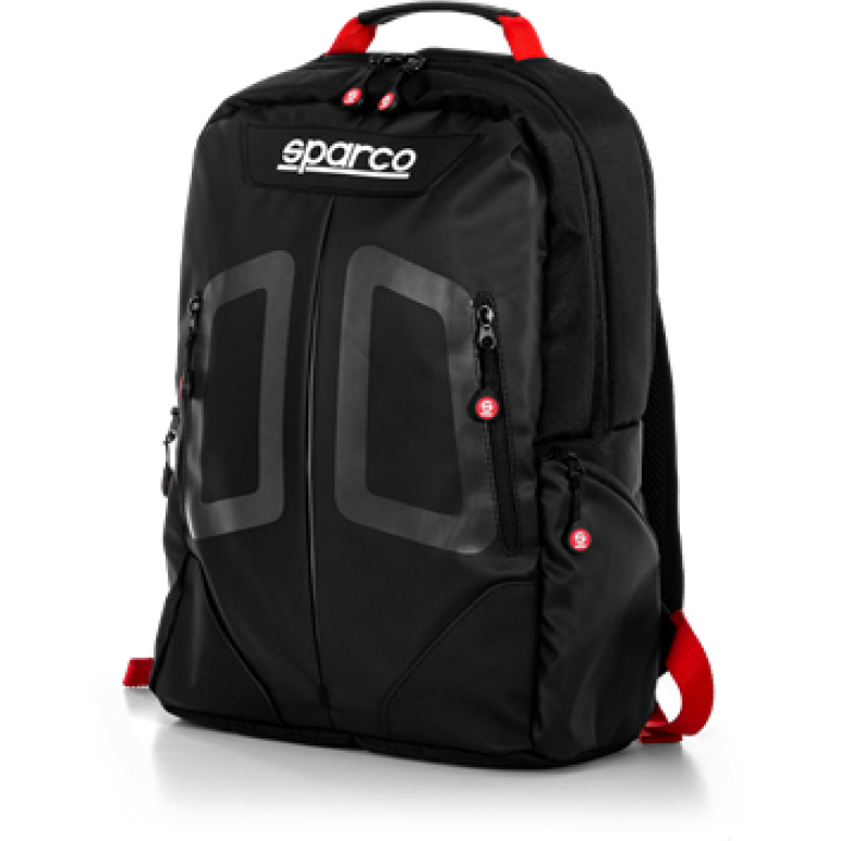 SPARCO 016440NRRS - SPA016440NRRS - Sparco Bag Stage BLK/RED - Shipped in Europe - Tuningsupply.com