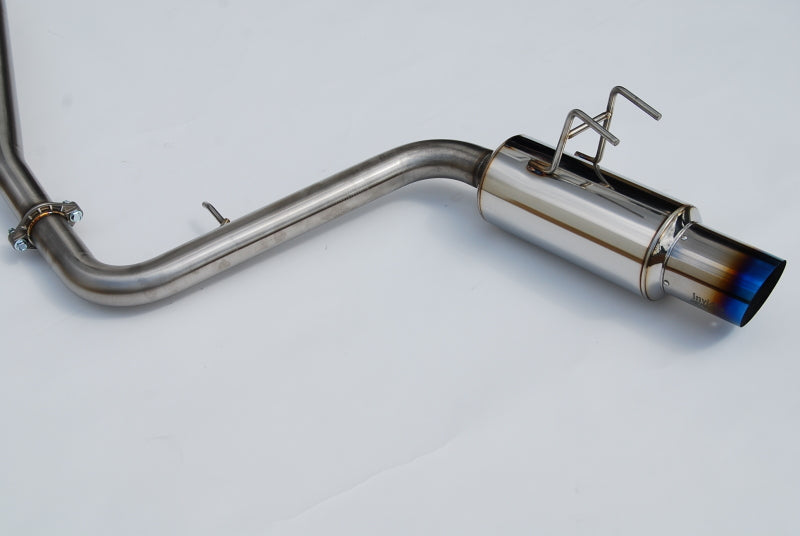 Invidia - INVHS22HC6GT1STL - Invidia 2022+ Honda Civic Sport (2.0N/A) 60mm N1 Cat Back Exhaust - TI Tips - Shipped in Europe - Tuningsupply.com