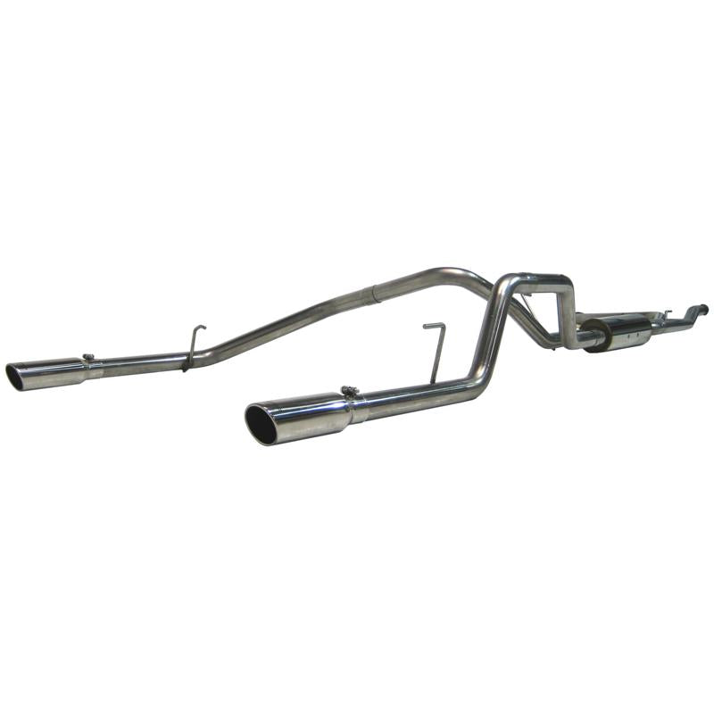 MBRP PS5402409 - MBRPS5402409 - MBRP 2004-2009 Nissan Titan 5.6L EC/CC Cat Back Dual Split Rear - Shipped in Europe - Tuningsupply.com