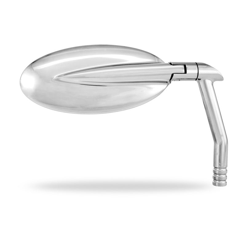 Performance Machine 0064-2029-CH - PFM0064-2029-CH - Performance Machine Vision Mirror Oval - Chrome - Shipped in Europe - Tuningsupply.com