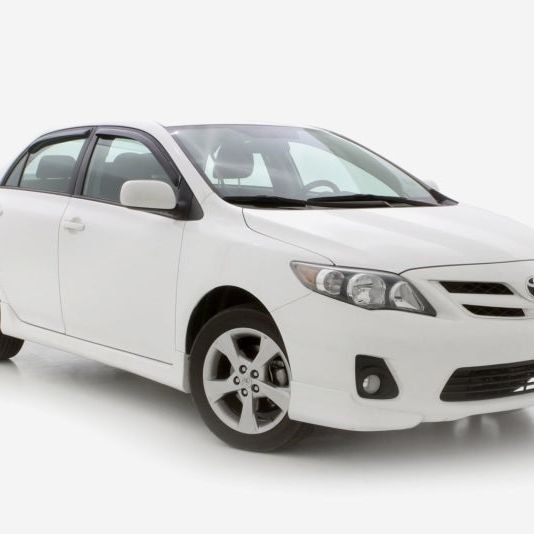 AVS 194073 - AVS194073 - AVS 09-13 Toyota Corolla Ventvisor In-Channel Front & Rear Window Deflectors 4pc - Smoke - Shipped in Europe - Tuningsupply.com