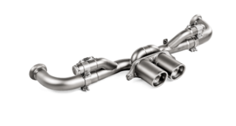 Akrapovic L-PO997GT3CSET - AKRL-PO997GT3CSET - Akrapovic 2018 Porsche 911 GT3 (991.2) Link-Pipe Set (Titanium) - Shipped in Europe - Tuningsupply.com