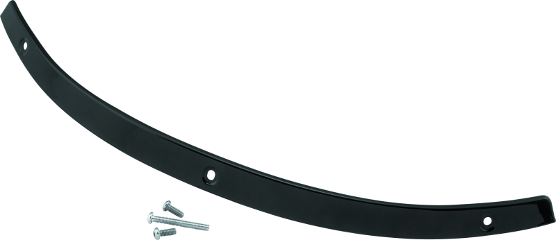 Kuryakyn 1389 - KUR1389 - Kuryakyn Smooth Windshield Trim 14-Up Touring Gloss Black - Shipped in Europe - Tuningsupply.com