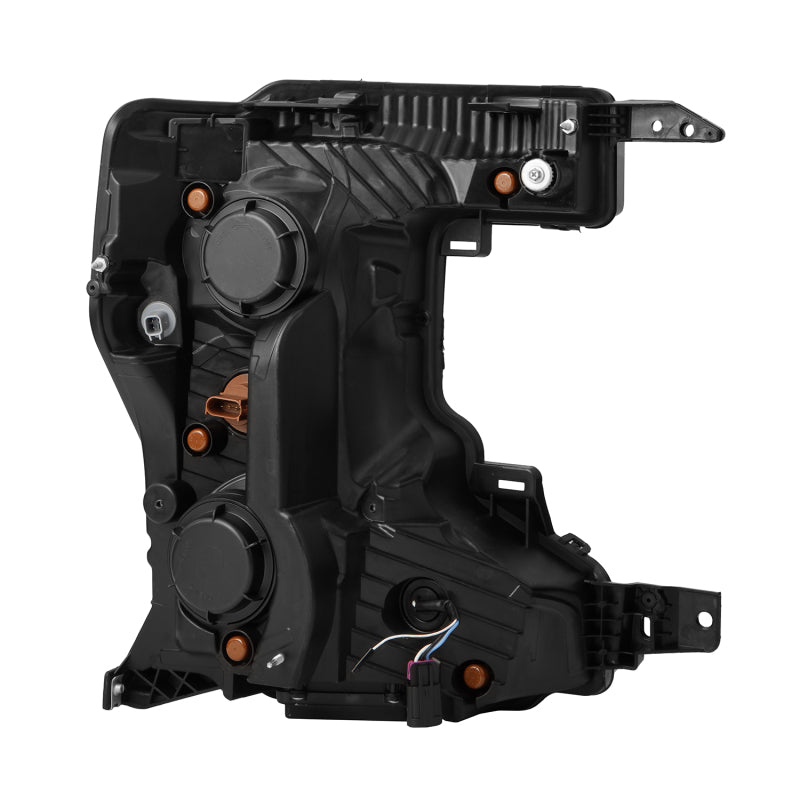 AlphaRex 880343 - ARX880343 - AlphaRex 20-22 Ford F-250/350/450 SD LUXX-Series LED Proj Headlights Alpha-Bk w/Acv Light SS & SBDRL - Shipped in Europe - Tuningsupply.com
