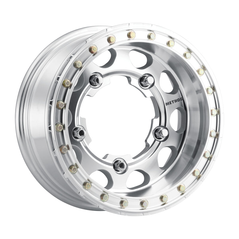Method Wheels - MRWMR10376519338B - Method MR103 Buggy Beadlock 17x6.5 -38mm Offset 5x205 160mm CB Raw Machined w/BH-H24125 Wheel - Shipped in Europe - Tuningsupply.com