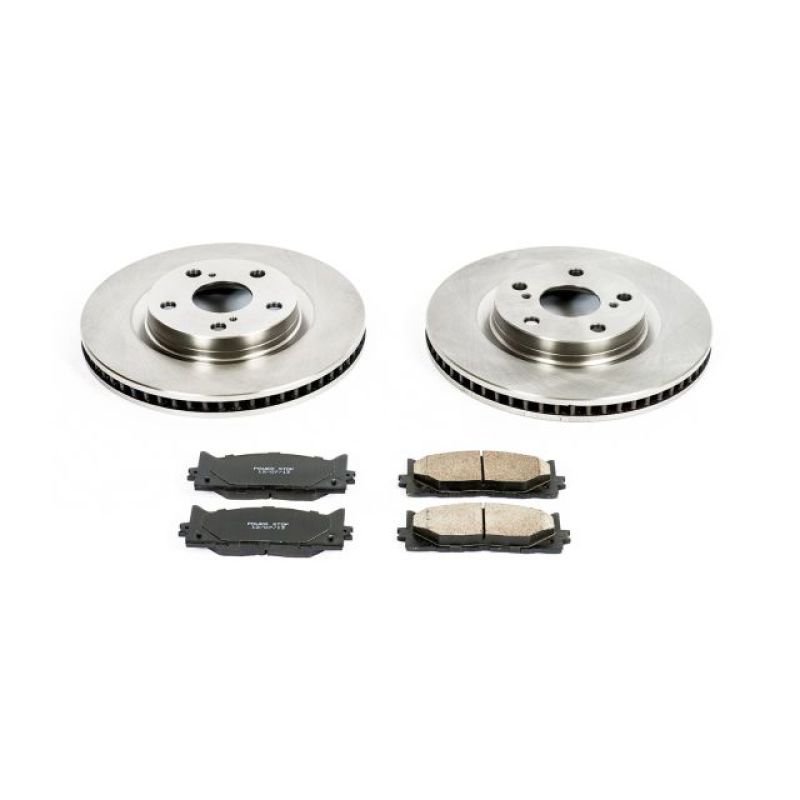 PowerStop KOE3053 - PSBKOE3053 - Power Stop 13-18 Lexus ES300h Front Autospecialty Brake Kit - Shipped in Europe - Tuningsupply.com