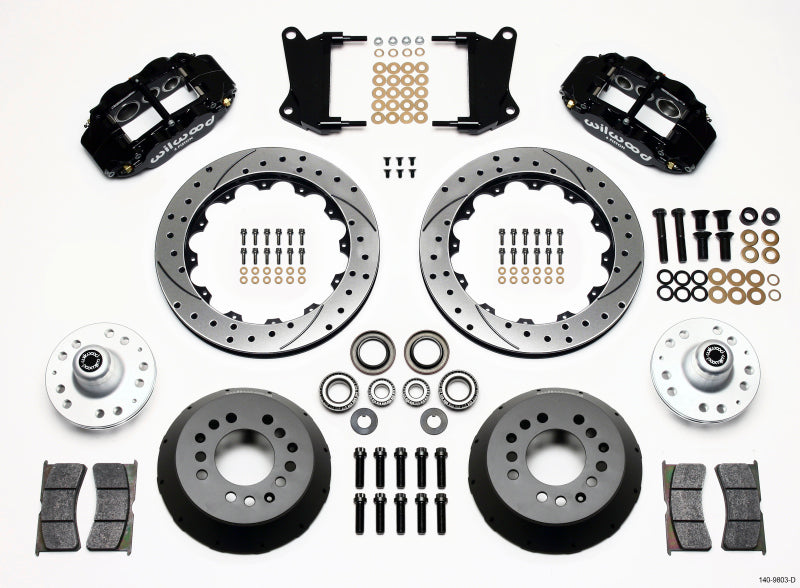 Wilwood 140-9803-D - WIL140-9803-D - Wilwood Narrow Superlite 6R Front Hub Kit 12.88in Drilled 67-69 Camaro 64-72 Nova Chevelle - Shipped in Europe - Tuningsupply.com