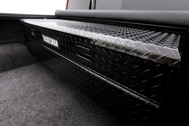 Tradesman - TRA79456 - Tradesman Aluminum Flush Mount Truck Tool Box (56in.) - Black - Shipped in Europe - Tuningsupply.com