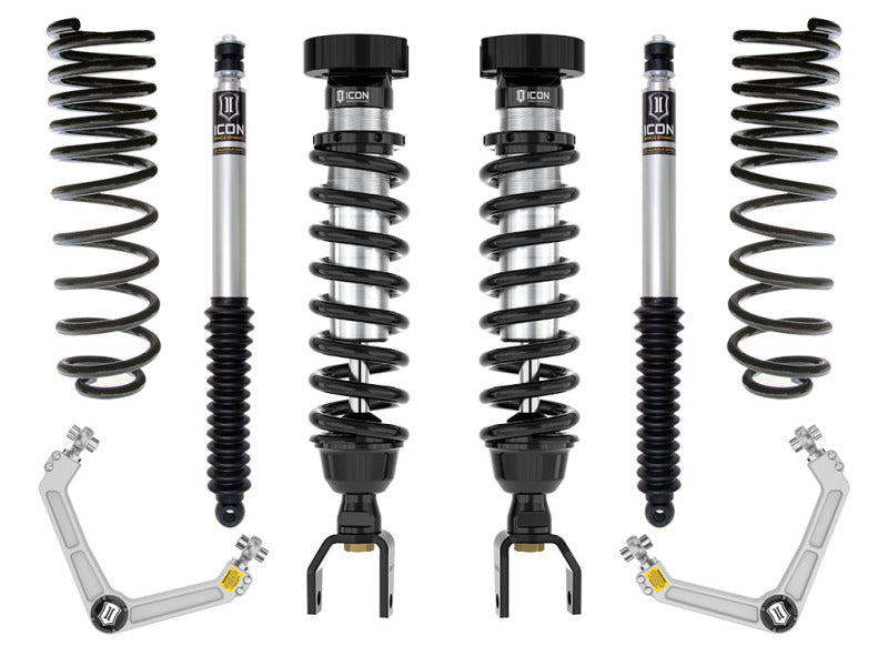 ICON - ICOK213112 - 2019+ Ram 1500 2-3in. Stage 2 Suspension System w/ Billet Upper Control Arms - Shipped in Europe - Tuningsupply.com