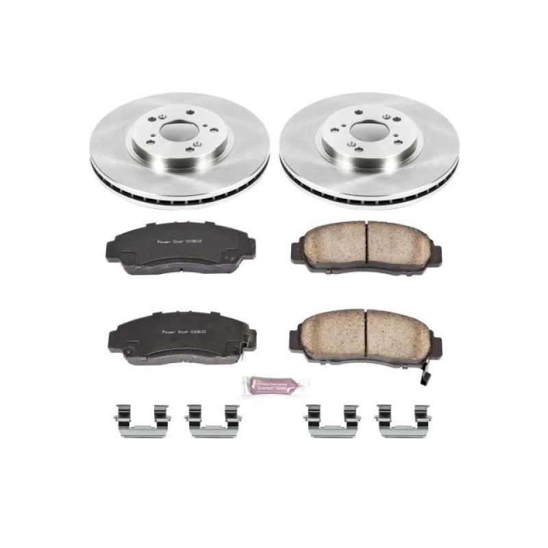 PowerStop KOE5392 - PSBKOE5392 - Power Stop 11-14 Acura TSX Front Autospecialty Brake Kit - Shipped in Europe - Tuningsupply.com