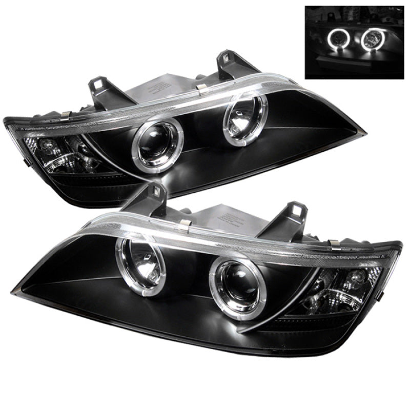 SPYDER 5009081 - SPY5009081 - Spyder BMW Z3 96-02 Projector Headlights LED Halo Black High H1 Low H1 PRO-YD-BMWZ396-HL-BK - Shipped in Europe - Tuningsupply.com