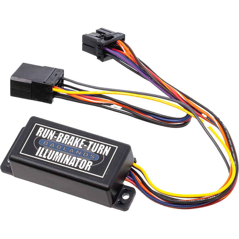 Badlands ILL-01-A - BADILL-01-A - Badlands 99-03 Sportster Plug N Play Illuminator (Run Brake Turn w/ lEQ) - Shipped in Europe - Tuningsupply.com