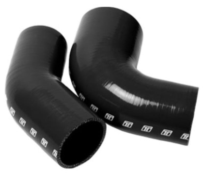 Turbosmart TS-HRE92025-BK - TURTS-HRE92025-BK - Turbosmart 90 Reducer Elbow 2.0in - 2.50in - Black - Shipped in Europe - Tuningsupply.com