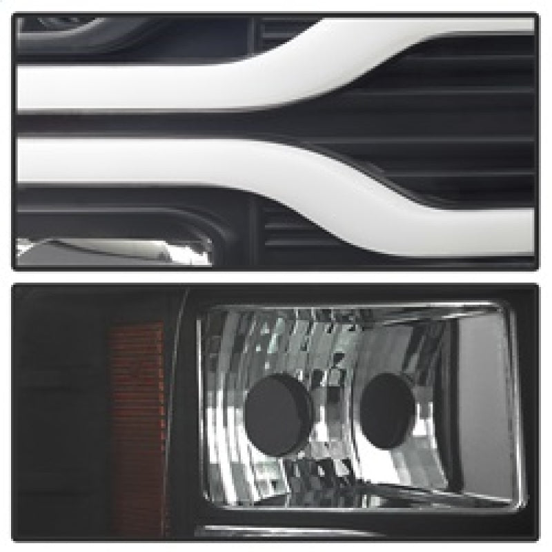 SPYDER 5083609 - SPY5083609 - Spyder Chevy Silverado 1500 07-13 Version 3 Projector Headlights - Black PRO-YD-CS07V3-LBDRL-BK - Shipped in Europe - Tuningsupply.com