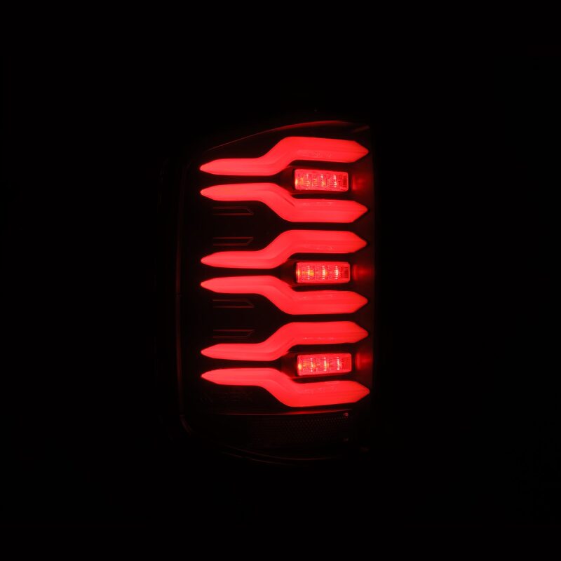 AlphaRex 620030 - ARX620030 - AlphaRex 14-18 Chevrolet Silverado Luxx-Series LED Tail Lights Black w/Activ Light/Seq Signal - Shipped in Europe - Tuningsupply.com