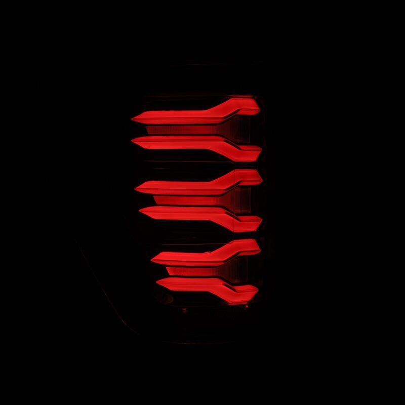 AlphaRex 653010 - ARX653010 - AlphaRex 21-22 Ford F150 LUXX LED Projector Tail Lights - Alpha-Black - Shipped in Europe - Tuningsupply.com