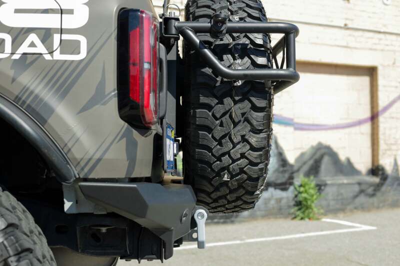 DV8 Offroad RBBR-05 - DVERBBR-05 - DV8 Offroad 2021+ Ford Bronco Competition Series Rear Bumper - Shipped in Europe - Tuningsupply.com