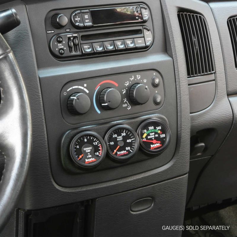 Banks Power 63319 - GBE63319 - Banks Power 03-05 Dodge Ram 3-Gauge Dash Pod - Shipped in Europe - Tuningsupply.com