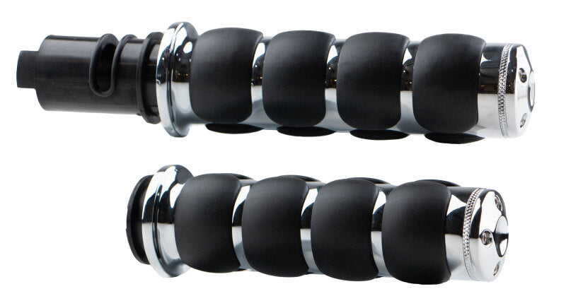 Kuryakyn 10137-1 - KUR10137-1 - Kuryakyn ISO Grips Throttle-By-Wire Chrome - Shipped in Europe - Tuningsupply.com
