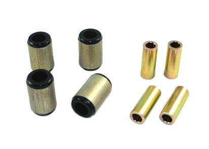 Whiteline W62012 - WHLW62012 - Whiteline Plus Nissan 180SX/200SX/240SX/300ZX Rear Lower Inner Control Arm Bushing Kit - Shipped in Europe - Tuningsupply.com