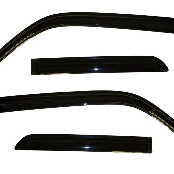 AVS 94242 - AVS94242 - AVS 10-18 Toyota 4Runner Ventvisor Outside Mount Window Deflectors 4pc - Smoke - Shipped in Europe - Tuningsupply.com
