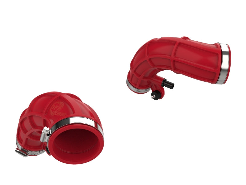 aFe 55-20001-R - AFE55-20001-R - aFe Power 22-24 Toyota Land Cruiser (J300) / 22-24 Toyota Tundra V6-3.4L (tt) Red Turbo Inlet Pipes - Shipped in Europe - Tuningsupply.com