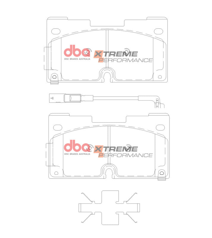 DBA DB15145XP - DBADB15145XP - DBA 21-23 Cadillac Escalade (Excl 6 Piston BBK) Front XP Performance Brake Pads - Shipped in Europe - Tuningsupply.com
