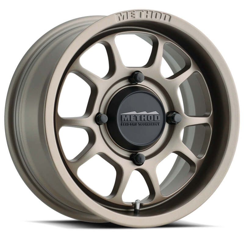 Method Wheels MR40957012452 - MRWMR40957012452 - Method MR409 Bead Grip 15x7 / 5+2/38mm Offset / 5x4.5 / 72 CB Steel Grey Wheel - Shipped in Europe - Tuningsupply.com