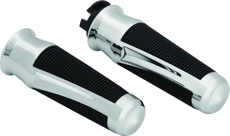 Kuryakyn 5768 - KUR5768 - Kuryakyn Phantom Grips Indian Chrome - Shipped in Europe - Tuningsupply.com