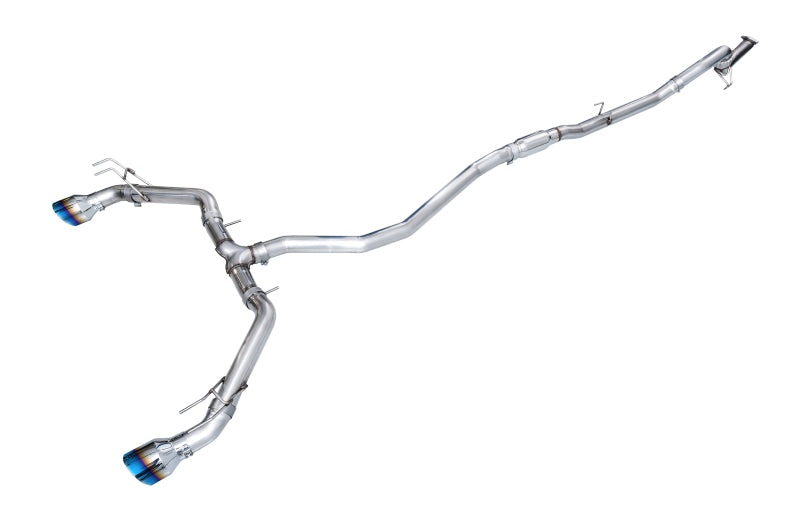 AWE Tuning 3020-39331 - AWE3020-39331 - AWE 22-26 Civic Si / Acura Integra Track Edition Dual Vapor Blue Exhaust - Shipped in Europe - Tuningsupply.com