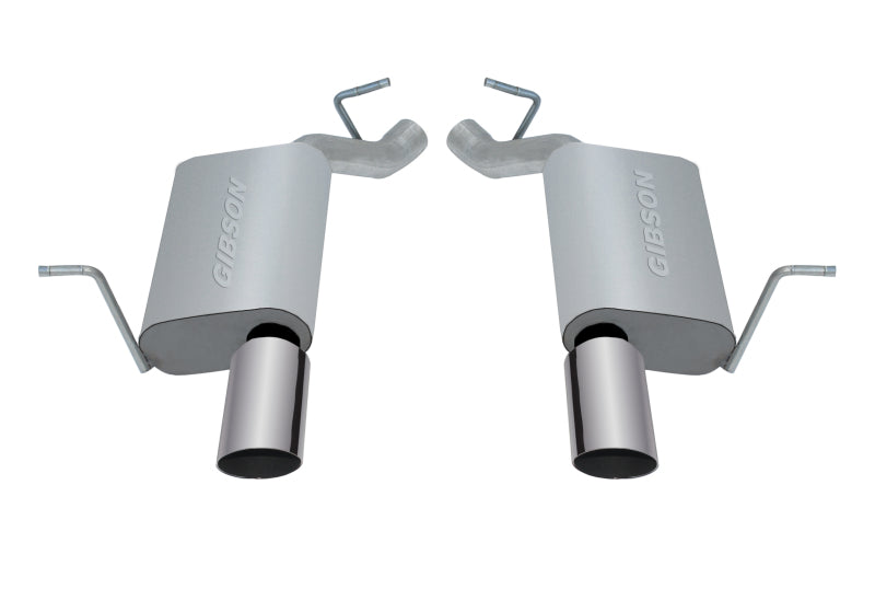 Gibson 617407 - GIB617407 - Gibson 11-18 Jeep Grand Cherokee Laredo 3.6L 2.25in Axle-Back Dual Exhaust - Stainless - Shipped in Europe - Tuningsupply.com