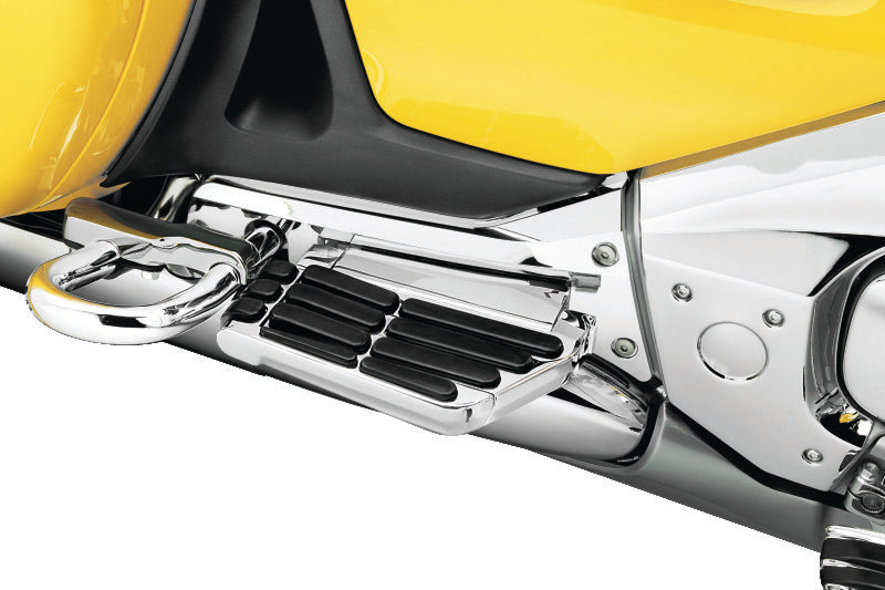 Kuryakyn 7506 - KUR7506 - Kuryakyn Passenger Floorboard Side Covers 01-17 Honda GL1800 Chrome - Shipped in Europe - Tuningsupply.com