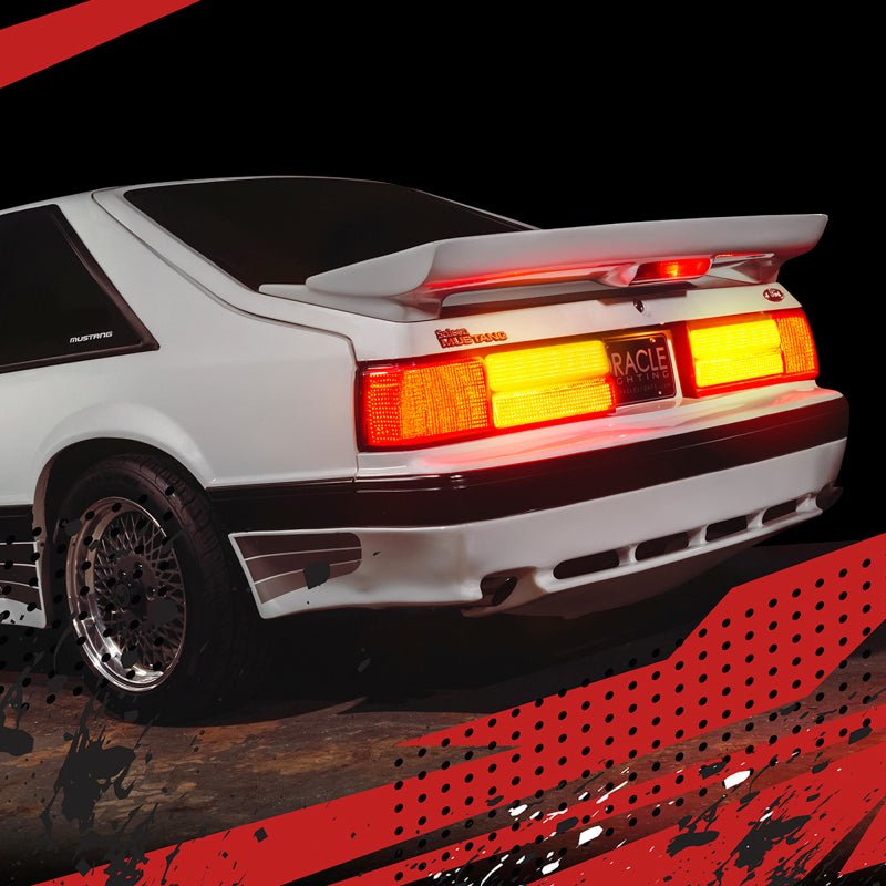 ORACLE Lighting 8208-023 - ORL8208-023 - ORACLE Lighting 87-93 Mustang LX Full Sequential LED Tail Light Conversion Kit - Shipped in Europe - Tuningsupply.com