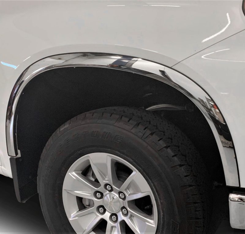 Putco 97125 - PUT97125 - Putco 19-20 Chevy Silverado 1500 Stainless Steel Fender Trim - Shipped in Europe - Tuningsupply.com