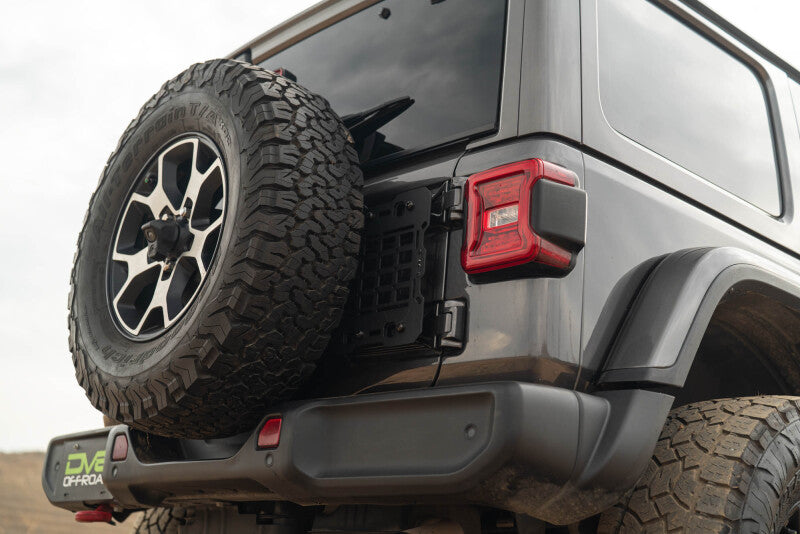 DV8 Offroad TCJL-04 - DVETCJL-04 - DV8 Offroad 2018-2025 Jeep Wrangler JL Tailgate Reinforcement Molle Panel - Shipped in Europe - Tuningsupply.com
