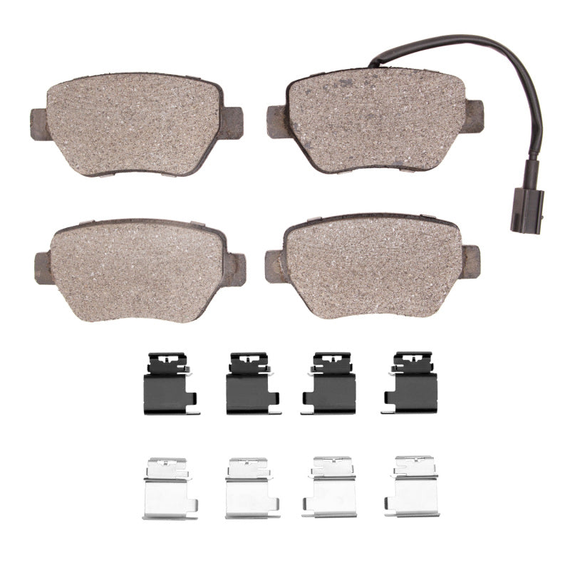 R1 Concepts 2600-1851-01 - RNC2600-1851-01 - R1 2014-2016 Maserati Ghibli Rear R1 Euro Ceramic Pads & Hardware Kit - Shipped in Europe - Tuningsupply.com