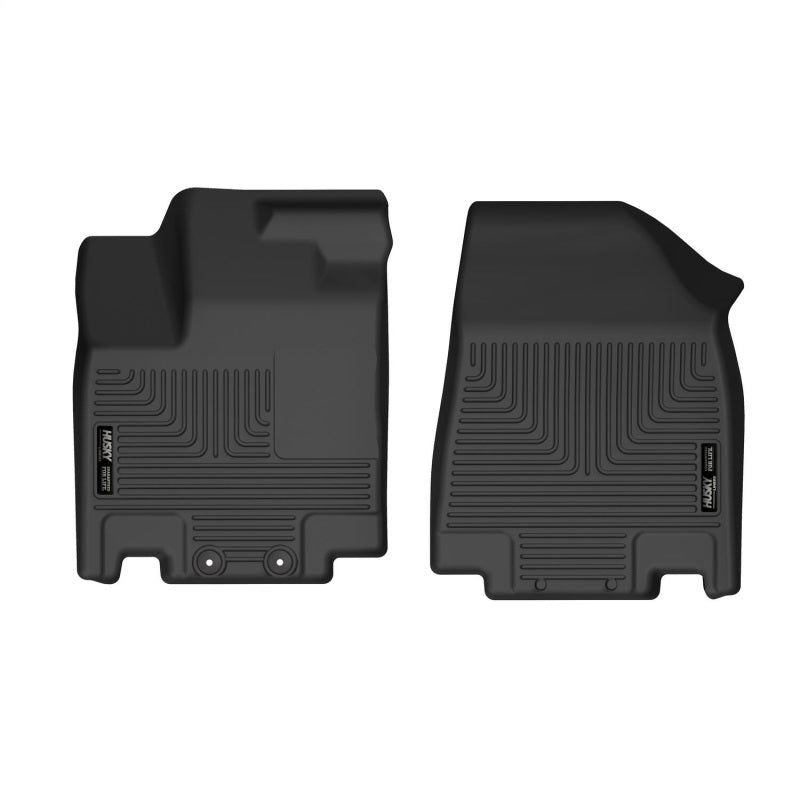 Husky Liners 51341 - HSL51341 - Husky Liners 2022 Nissan Pathfinder / Infiniti QX60 Front Floor Liners - Black - Shipped in Europe - Tuningsupply.com