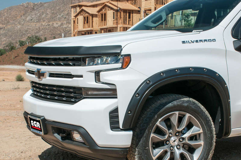 EGR 301691 - EGR301691 - EGR 2019 Chevy 1500 Super Guard Hood Guard - Dark Smoke - Shipped in Europe - Tuningsupply.com