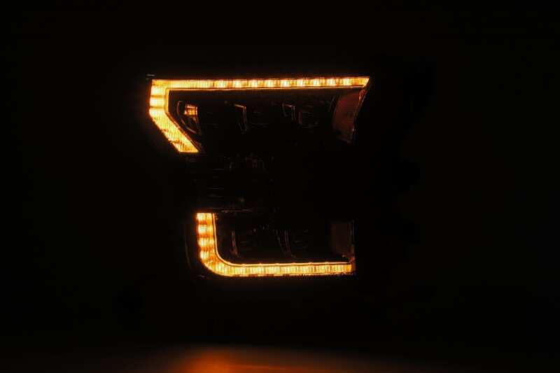 AlphaRex - ARX880163 - AlphaRex 17-20 Ford Raptor NOVA LED Proj Headlights Plank Style Alpha Black w/Activ Light/Seq Signal - Shipped in Europe - Tuningsupply.com