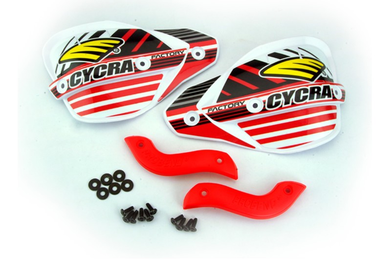Cycra 1CYC-1016-33 - CYC1CYC-1016-33 - Cycra Factory Enduro Hanshield - Red - Shipped in Europe - Tuningsupply.com
