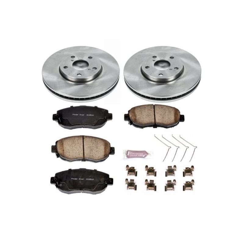PowerStop KOE1077 - PSBKOE1077 - Power Stop 93-05 Lexus GS300 Front Autospecialty Brake Kit - Shipped in Europe - Tuningsupply.com