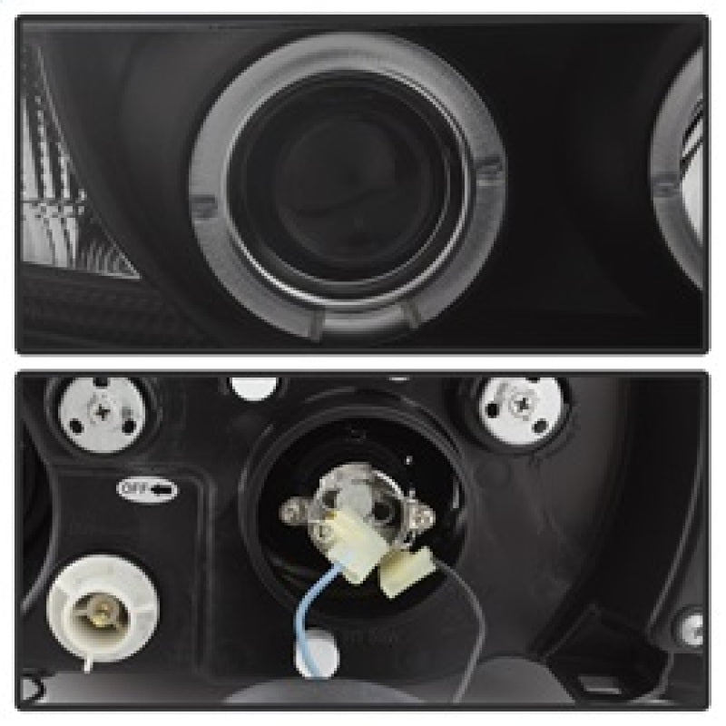 SPYDER 5009081 - SPY5009081 - Spyder BMW Z3 96-02 Projector Headlights LED Halo Black High H1 Low H1 PRO-YD-BMWZ396-HL-BK - Shipped in Europe - Tuningsupply.com