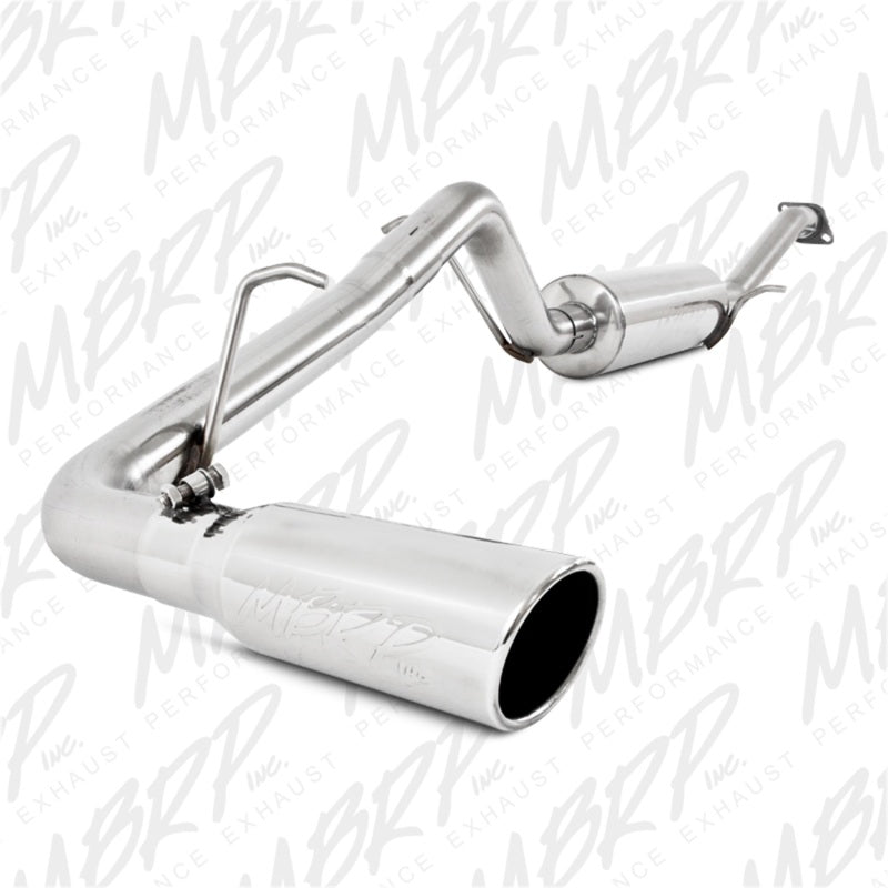 MBRP PS5046409 - MBRPS5046409 - MBRP 04-10 Chevy/GMC Colorado/Canyon 2.8L/2.9L/3.5L/3.7L Cat Back Single Side - Shipped in Europe - Tuningsupply.com