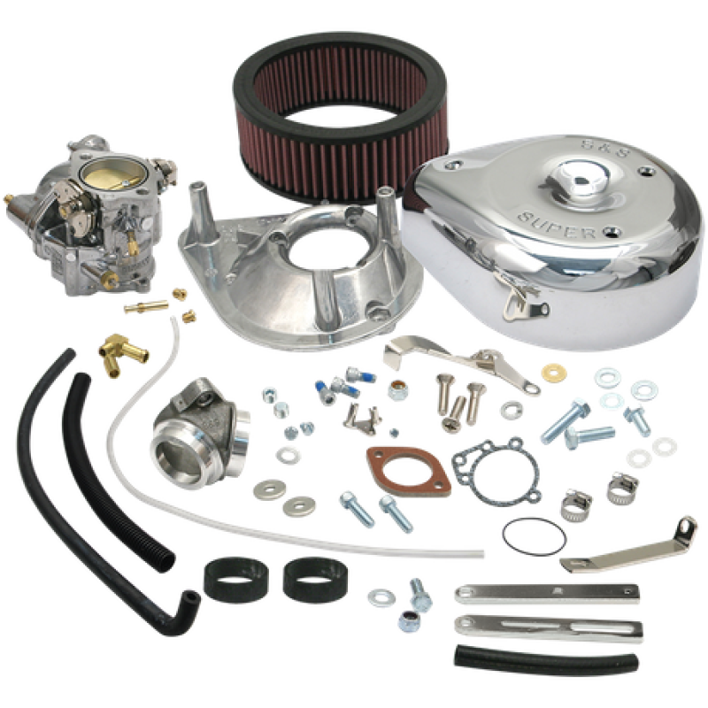 S&S Cycle 11-0411 - SSC11-0411 - S&S Cycle 79-84 BT Models Super E Carburetor Kit -Standard Tanks - Shipped in Europe - Tuningsupply.com