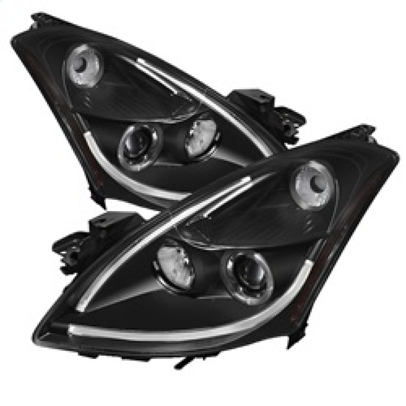 SPYDER 5076830 - SPY5076830 - Spyder Nissan Altima 4Dr 10-12 Projector Headlights Light DRL LED Halo Blk PRO-YD-NA104D-LTDRL-BK - Shipped in Europe - Tuningsupply.com