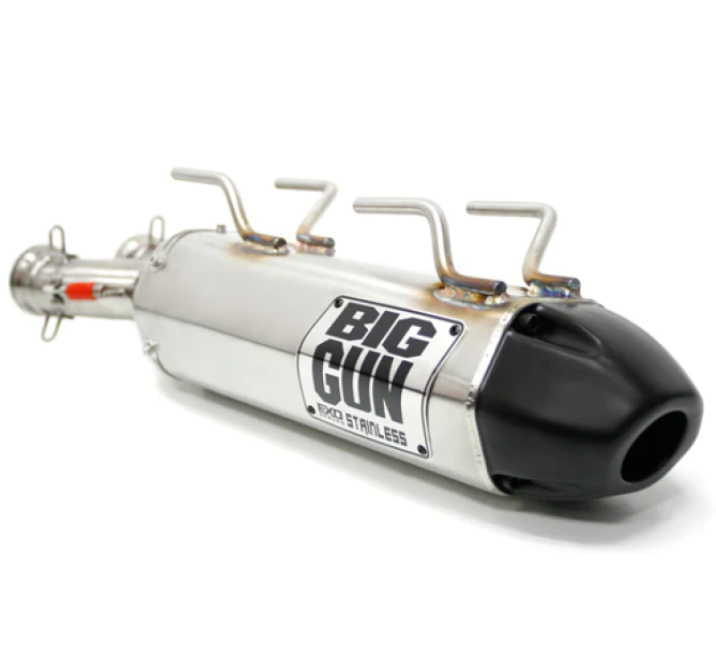 Big Gun 14-5702 - BIG14-5702 - Big Gun 12-14 Arctic Cat WILDCAT 1000i H.O./4/X EXO Stainless Slip On Exhaust - Shipped in Europe - Tuningsupply.com
