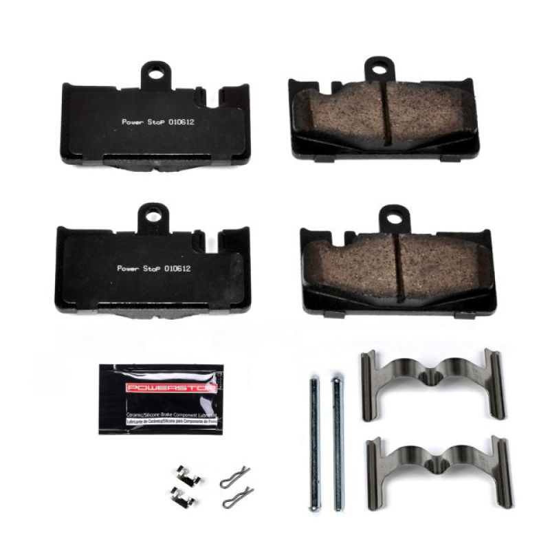 PowerStop Z23-871 - PSBZ23-871 - Power Stop 01-06 Lexus LS430 Rear Z23 Evolution Sport Brake Pads w/Hardware - Shipped in Europe - Tuningsupply.com