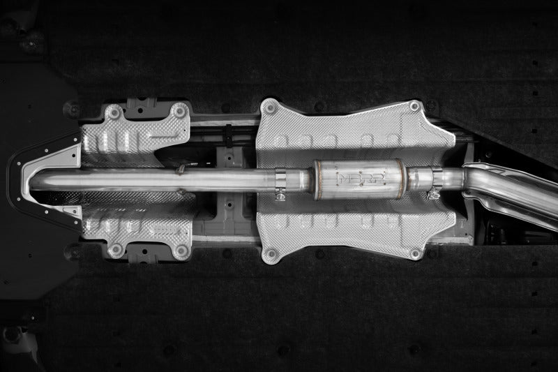MBRP PS49033CF - MBRPS49033CF - MBRP 22-24 Honda Civic SI 1.5L T304 SS 3in Cat-Back Exhaust 2.5in Dual Split Rear w/ CF Tips - Shipped in Europe - Tuningsupply.com