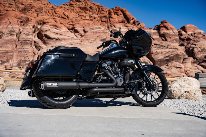 Vance and Hines 46721 - VAH46721 - Vance & Hines 17-24 Harley-Davidson Touring Supersport Slip-On - Black - Shipped in Europe - Tuningsupply.com